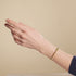 Glückslorbeer | Gold | Kleeblatt-Essenz-Armband